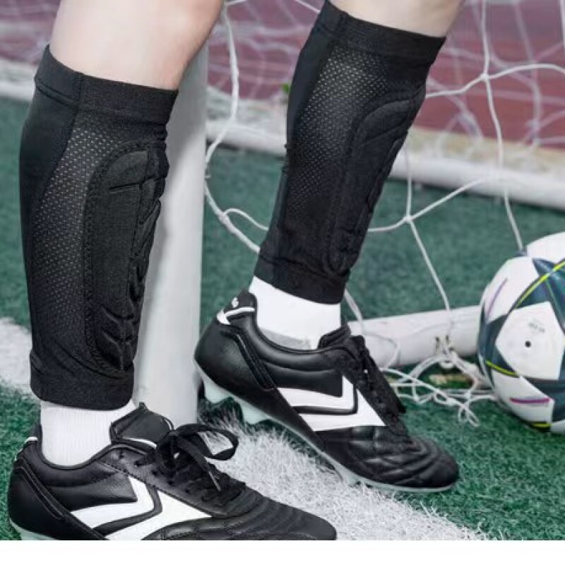 Sports Soccar Shin GuardsFootball Calf Compression Socks EVA Basketball Leg Sleeve Calf Support Protector Cycling Legs